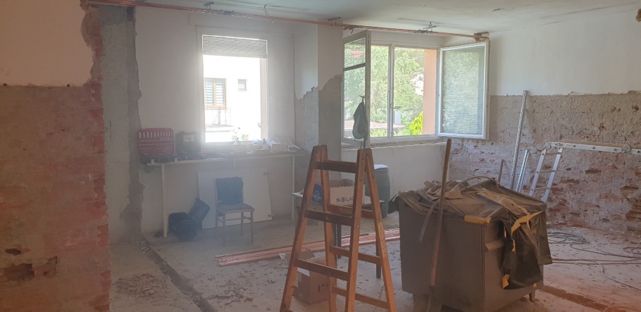 Mateřská škola  Jablůnka,  rekonstrukce a kompletní vybavení  jídelny