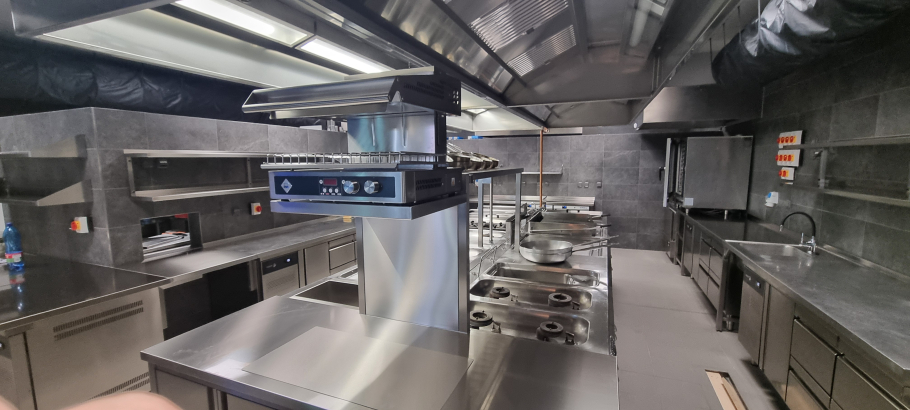 Kuchyně v LOBSTERU v Olomouci